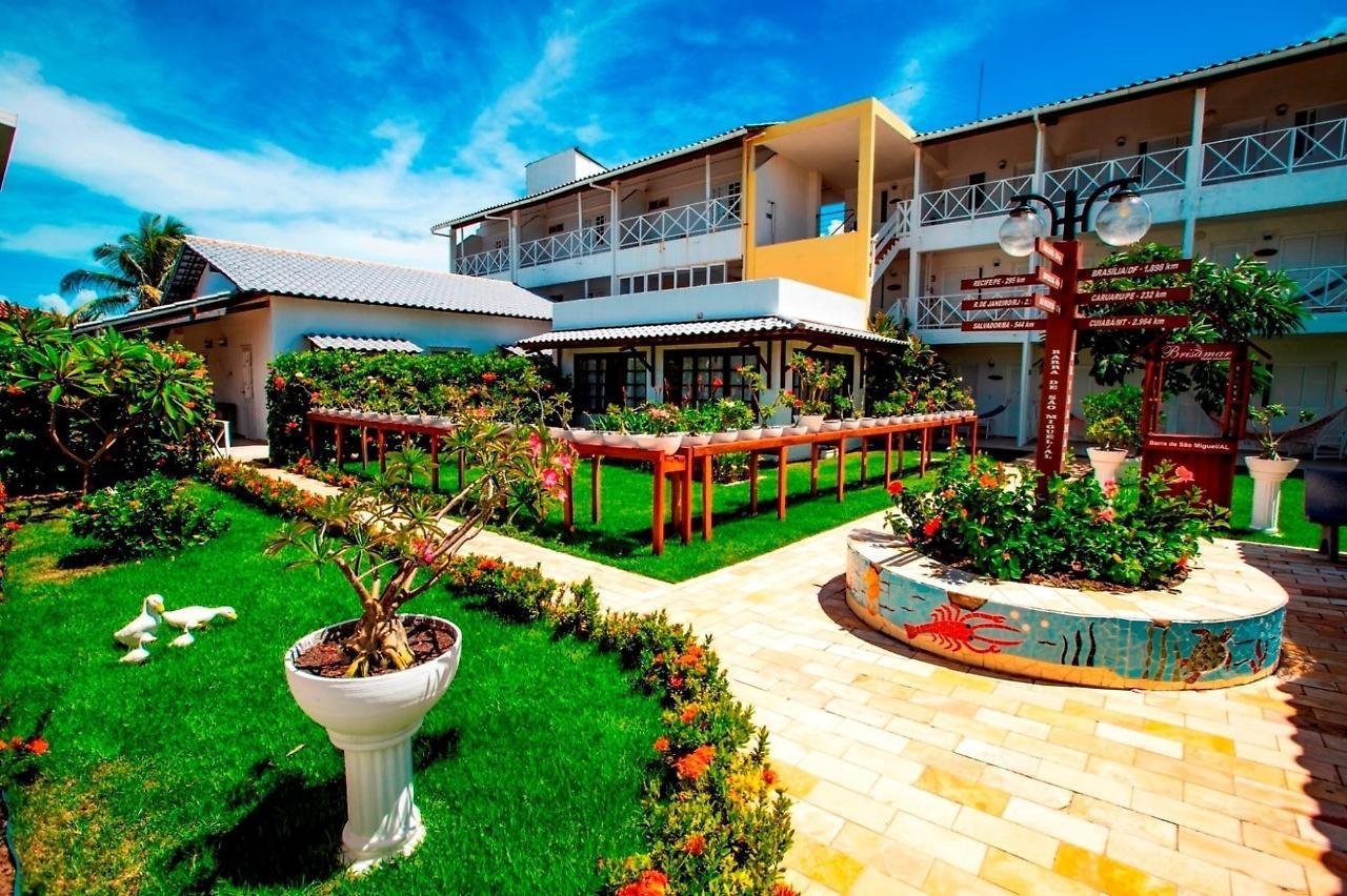 Brisamar Hotel Pousada Barra de São Miguel Exterior foto